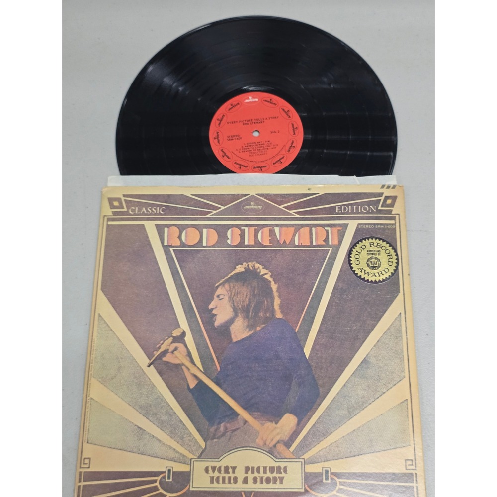 Rod Stewart Every Picture Tells a Story Vinyl LP Mercury SRM-1-609 Classic Rock